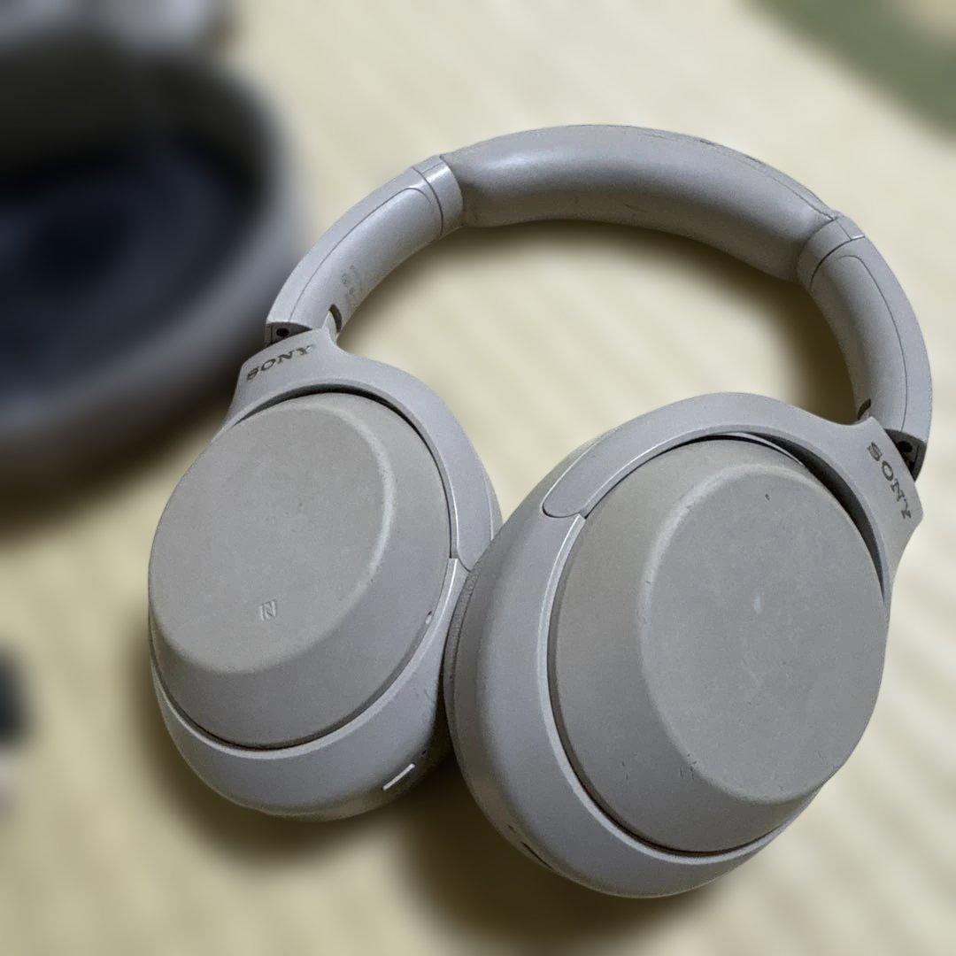 SONY WH-1000XM4 シルバー 動作良好◎ ソニー ヘッドフォン