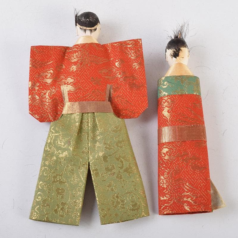 京都　丸平　大木平蔵　雛人形　立雛　共箱　D　R9613