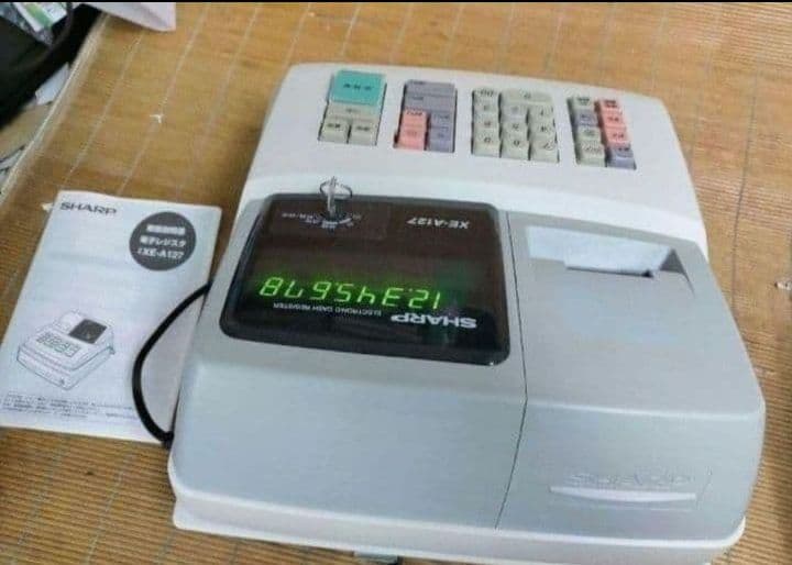 シャープレジスター　XE-A127　簡単便利特殊　送料込　001571