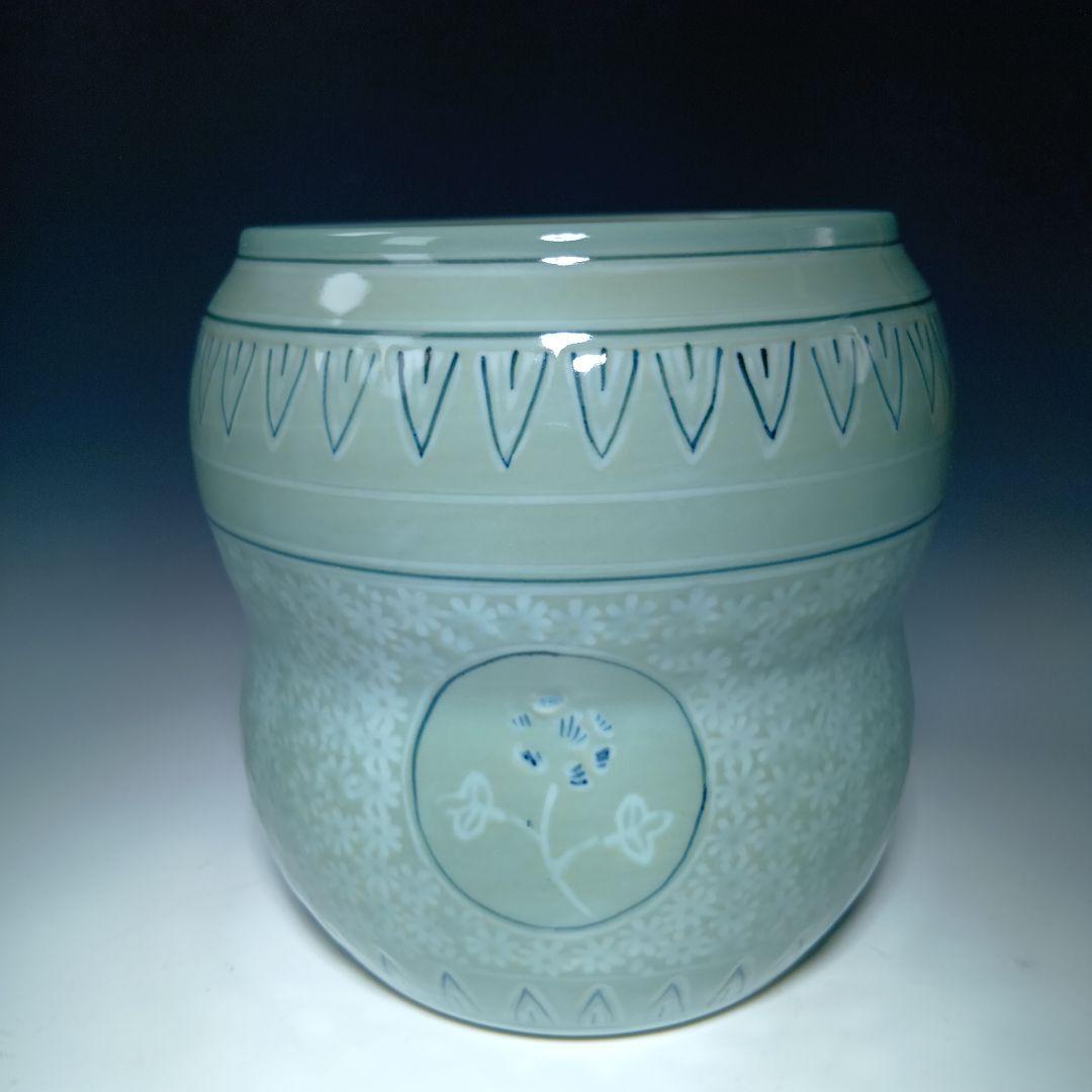 値下げ茶道具　手塚祥堂　高麗青磁皆具一式　 美品　共箱