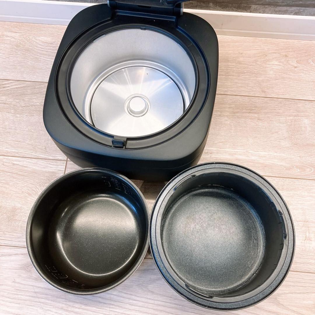BALMUDA The Gohan K08A-BK 3合炊き 電気炊飯器