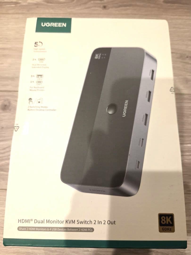 USBハブ 4ポート HDMIデュアル接続