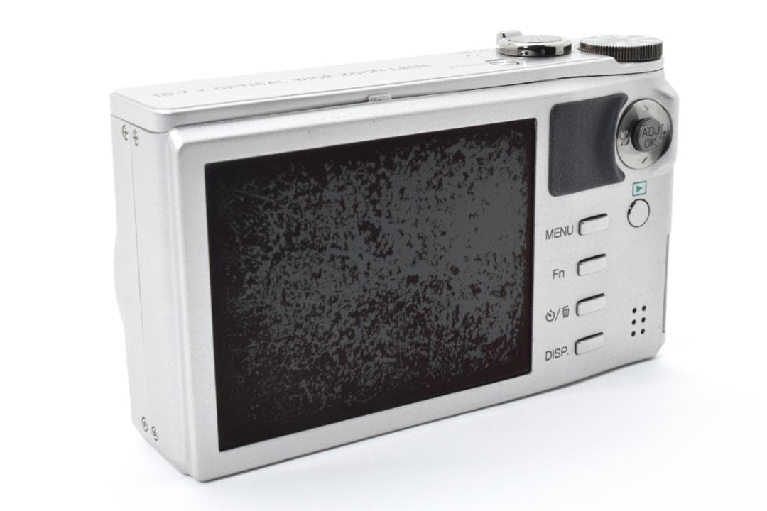 【純正バッテリー＆充電器付】 RICOH リコー CX2　シルバー コンデジ