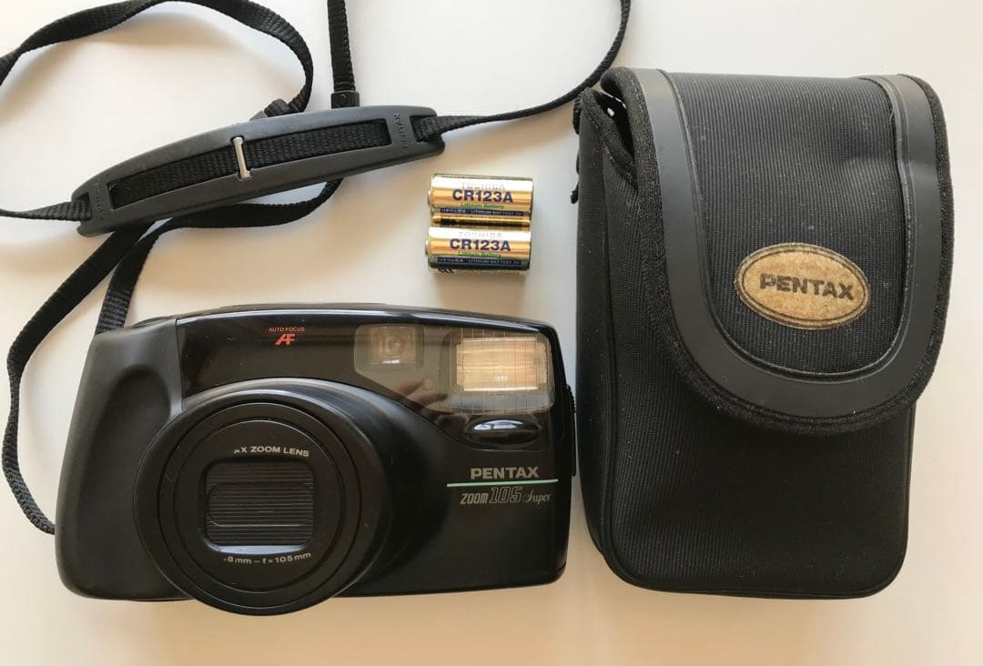 PENTAX ZOOM 105 Super コンパクトフィルムカメラ　取説付き