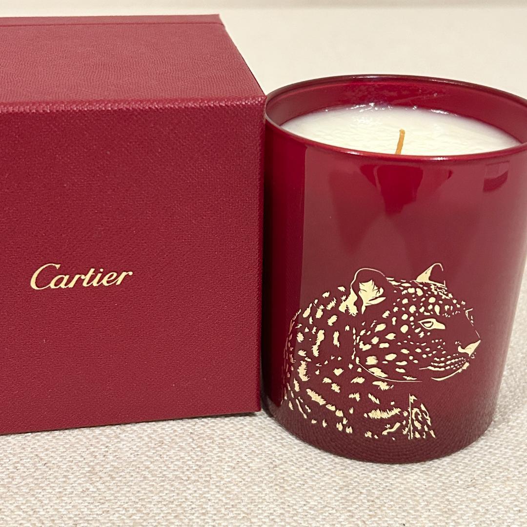 ＊新品・非売品＊ Cartier カルティエ　パンテール　赤キャンドル