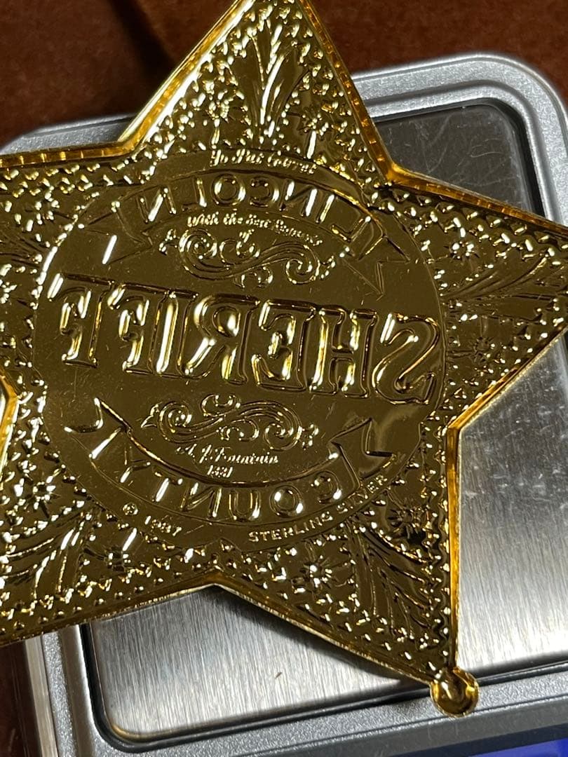 フランクリンミント1987アメリカ連邦保安官 レプリカ バッジ 12種 925銀