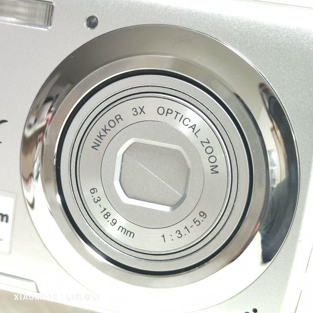 極美品✨NIKON COOLPIX S220 シルバー デジカメ
