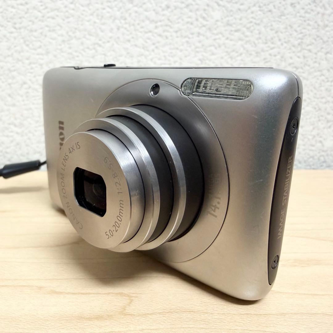 Canon キャノン IXY400F デジカメ コンデジ シルバー