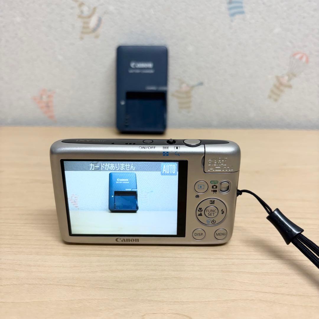 Canon キャノン IXY400F デジカメ コンデジ シルバー