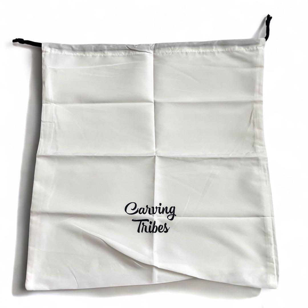 未使用 タグ有り Carving Tribes レザー PCケース BLK/黒
