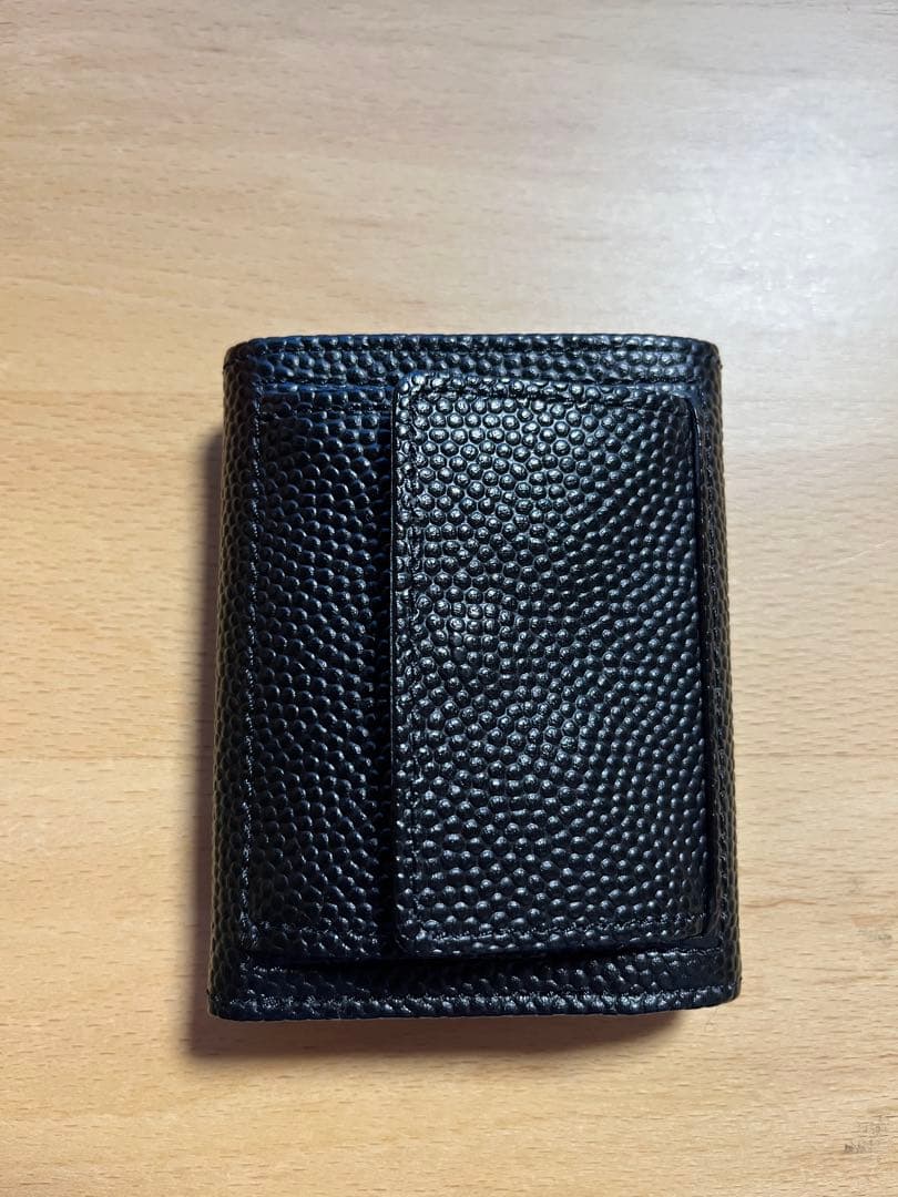 バスケ革の極小財布 Black Edition レザージー ナダヤスポーツ