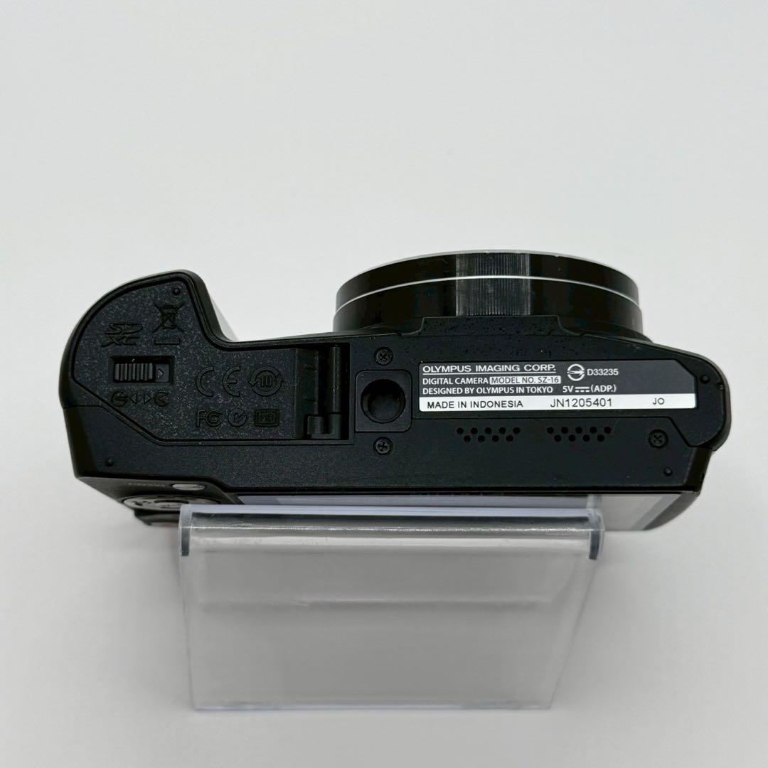 【動作確認済み】OLYMPUS SZ-16 ブラック 24倍ズーム　コンデジ