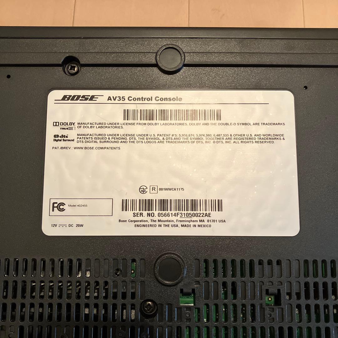 BOSE LIFESTYLE135 AV35 ホームシアター