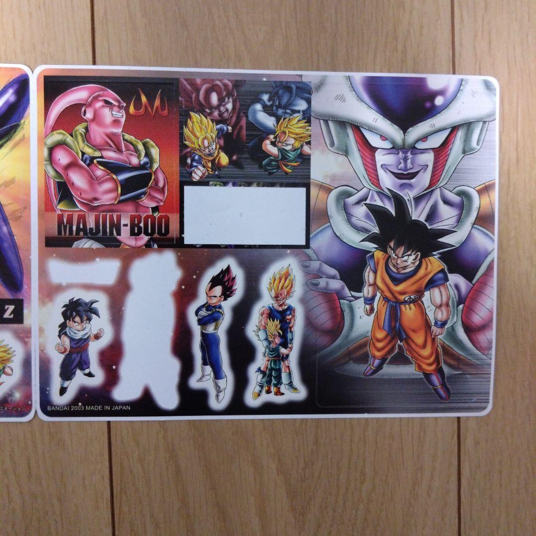 ドラゴンボールZ トレーディングカードセット　シールおまけ