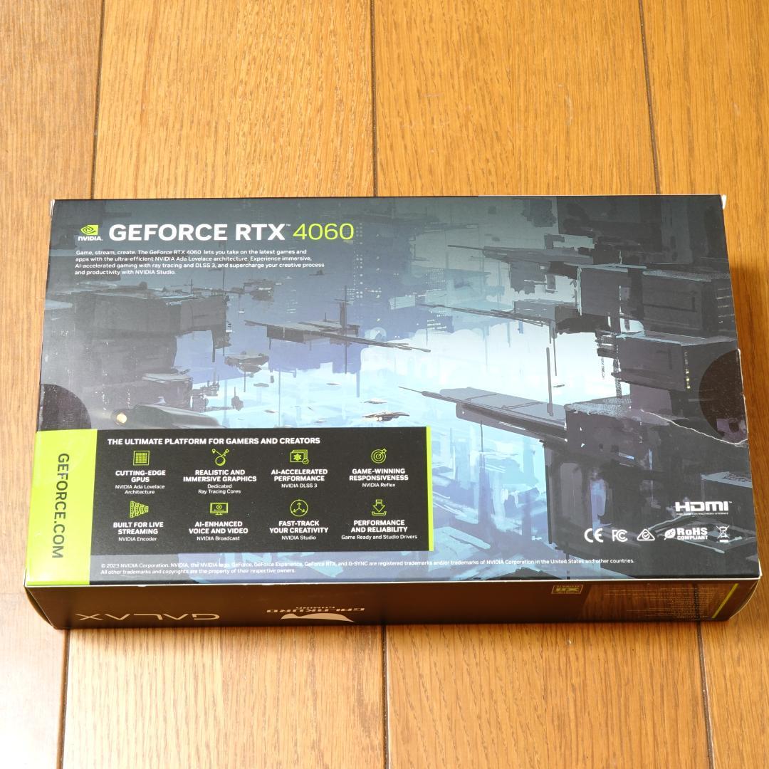 玄人志向 NVIDIA GeForce RTX4060 グラフィックボード