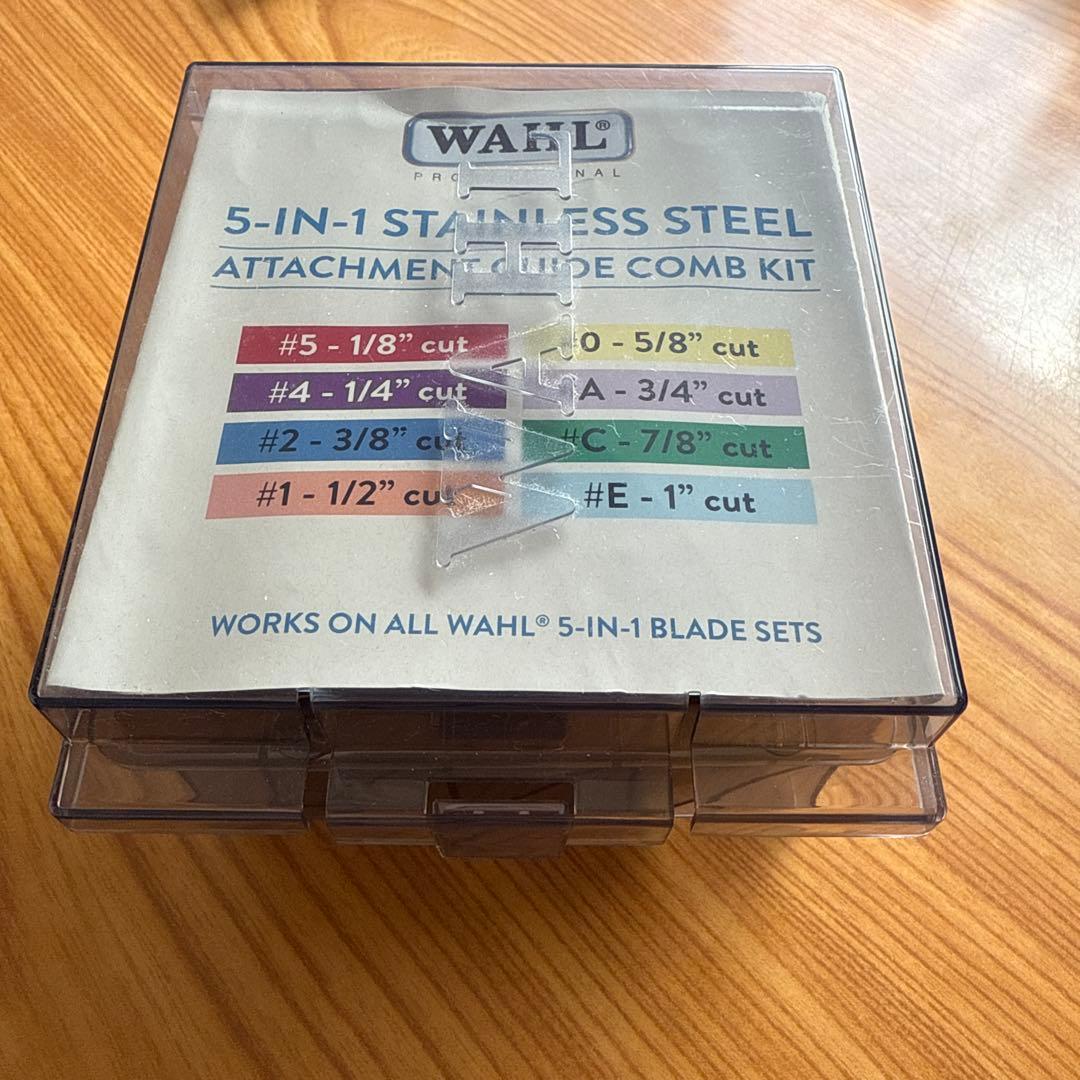 WAHL KM5バリカン&アタッチメントセット