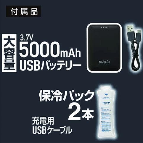 【新品・未開封】 ひんやり水冷ベストDX WCV-D24F DAISHIN 大進