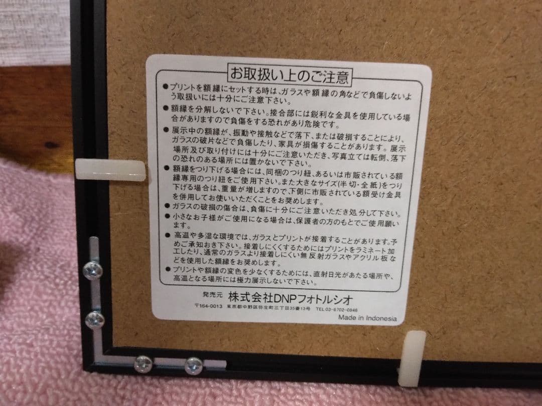 富士山笠雲写真　全紙額付