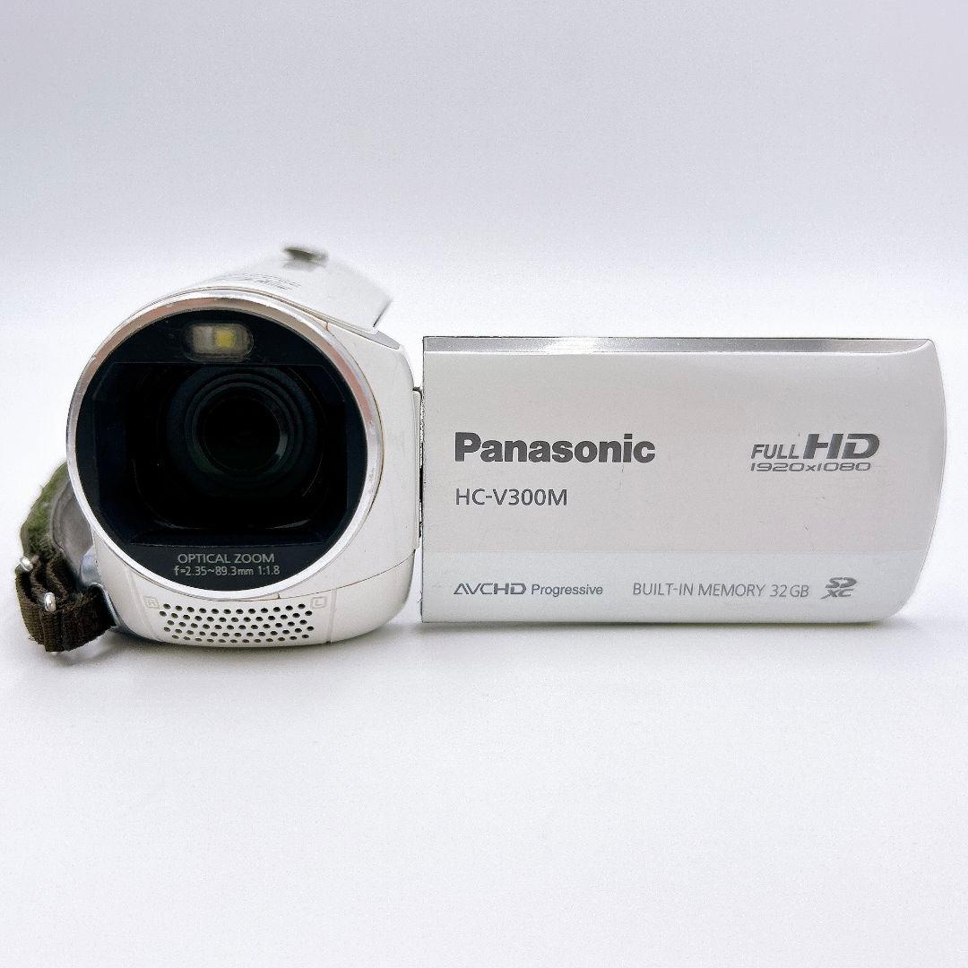 【動作確認済 Panasonic HC-V300M 美品 初期化済 録画再生OK