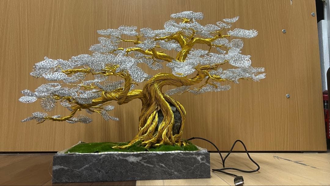 アルミワイヤー針金盆栽