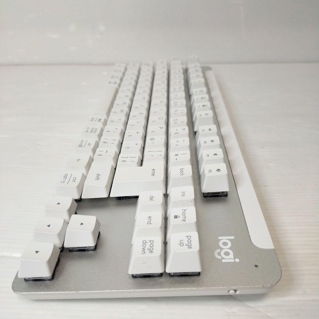 Logicool K855 ホワイト 日本語配列 テンキーレス 美品
