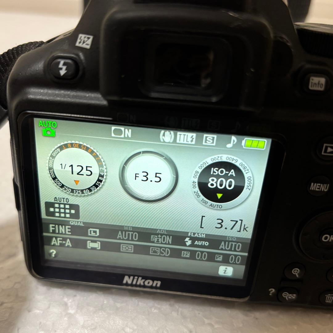 Nikon D3500 ダブルレンズ ダブルズームキット ニコン 一眼レフ