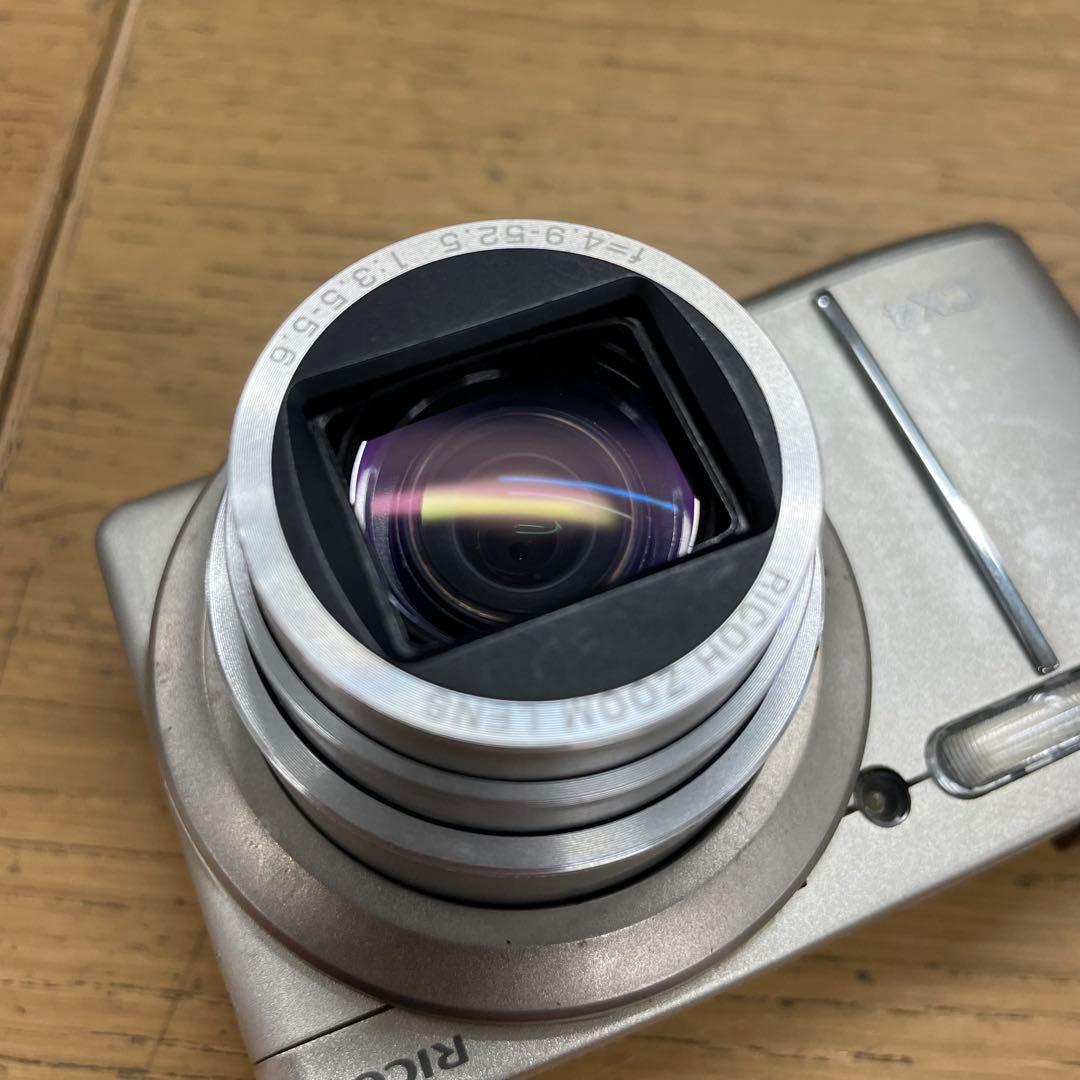 動作品 RICOH CX4 シルバー コンパクトデジタルカメラ