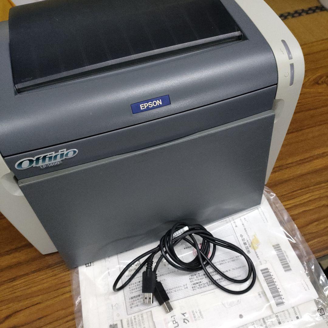 EPSON レーザープリンター LP-1400 動作確認済説明書、CD-ROM有