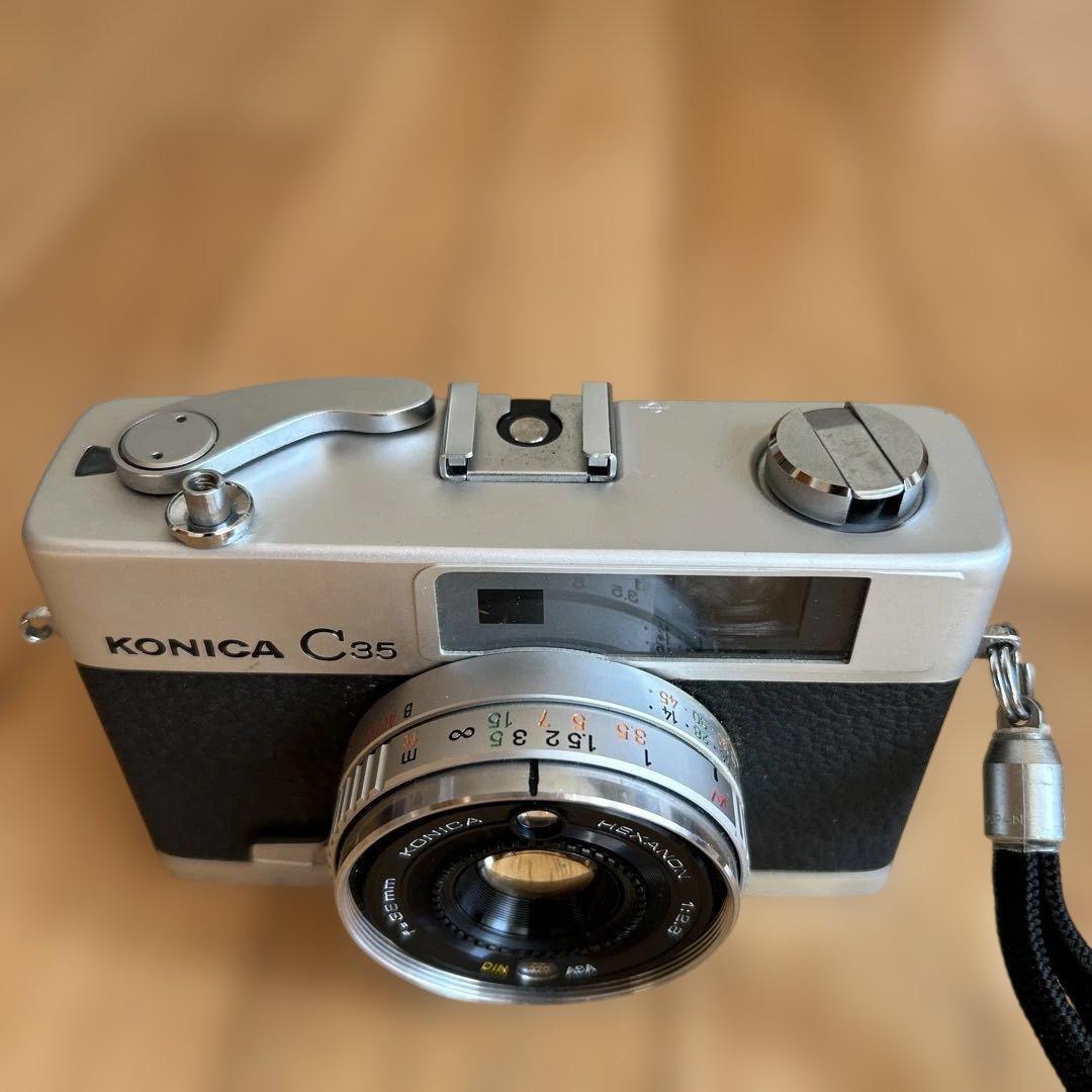 KONICA C35 コンパクトフィルムカメラ