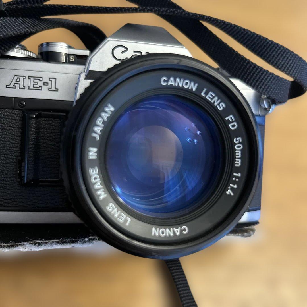 キャノン(Canon) フィルムカメラAE-1 中古、ジャンク扱い　動作未確認
