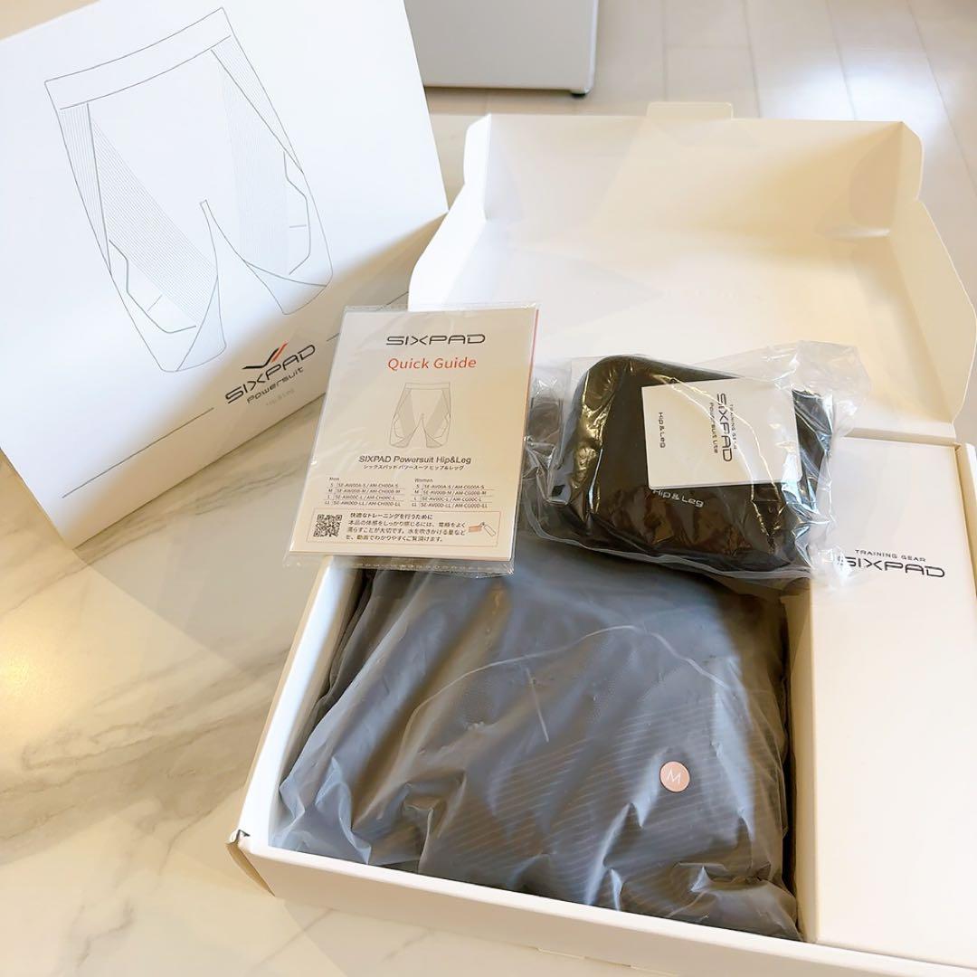極美品　SIXPAD Power Suit コアベルト×hip&leg 2set