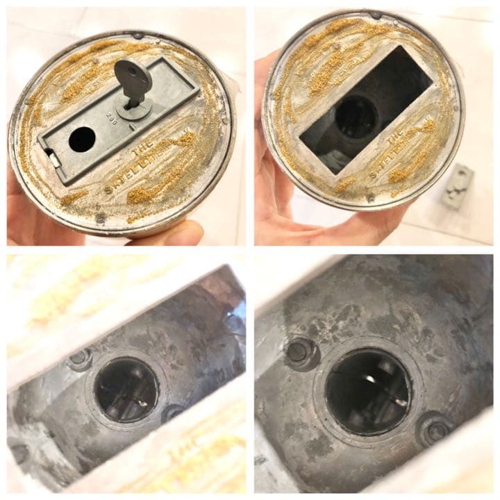 ロケット型　貯金箱　USA ヴィンテージ　Satellite Coin Bank