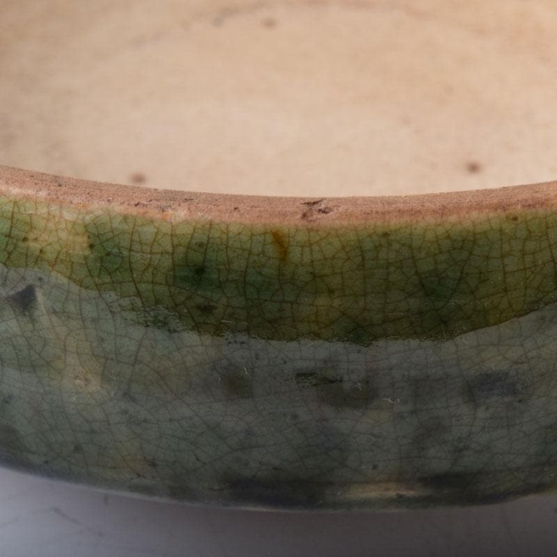 茶道具　瀬戸焼　名工　加藤春岱作　蓋物　共箱　N　7449