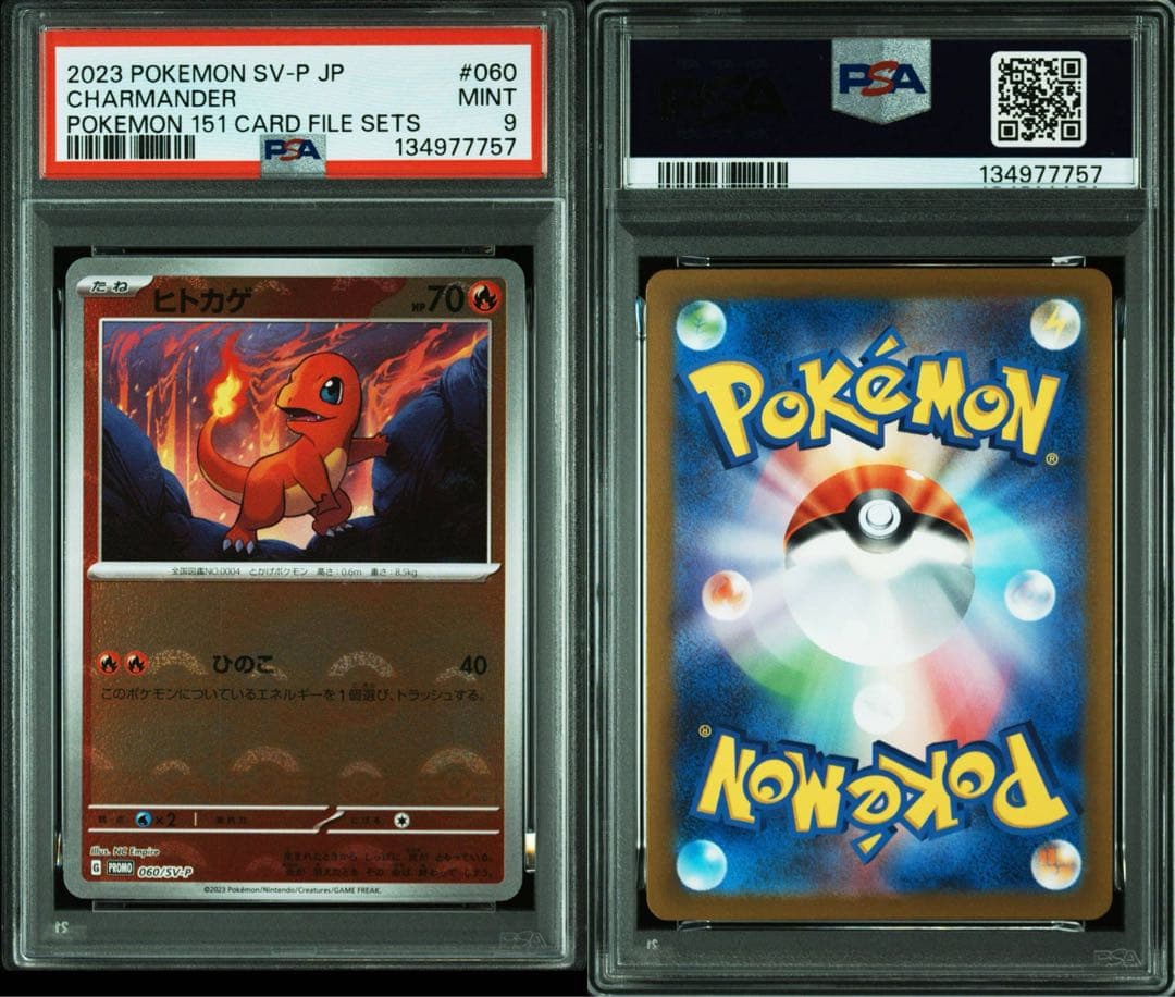 【PSA8.9連番】151カードファイルセット　御三家　プロモ　sv-p