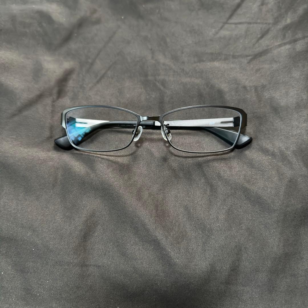 【美品】Zoff NEW STANDARD Ⅱ 度付き スクエア