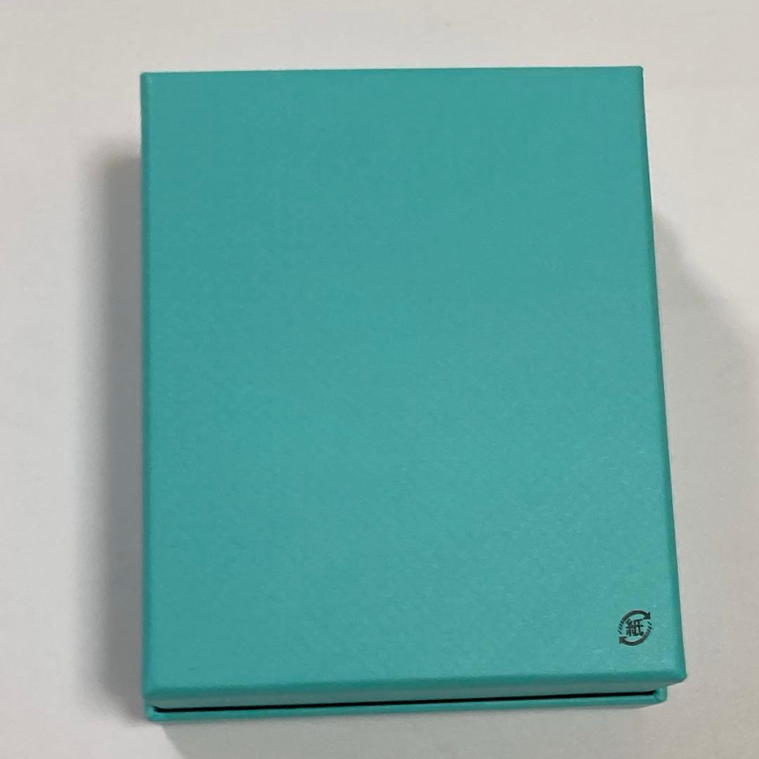 極美品　ティファニー　ネックレスケース　空箱　リボン付き　ブルーボックス