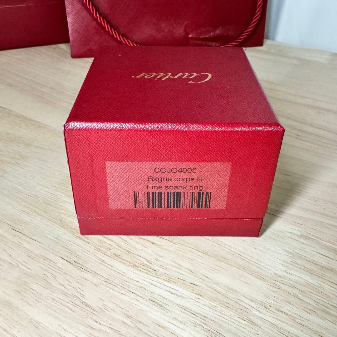 【空箱】Cartier カルティエ リングケース ペアリングクリーニングキット