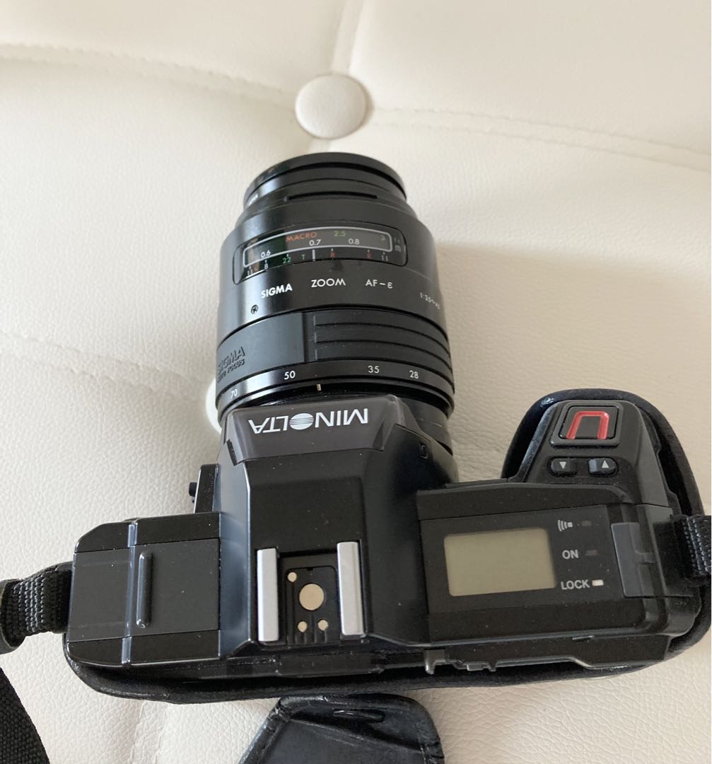 MINOLTA 5000AF カメラ SIGMA 28-70mm ズームレンズ付