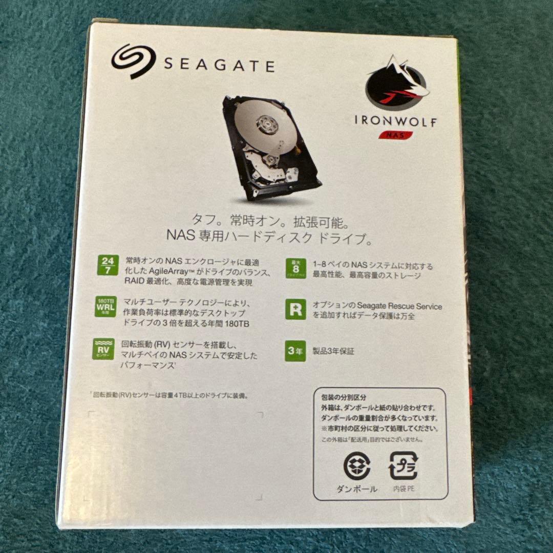 新品！Seagate IronWolf st1000vn002 NAS HDD