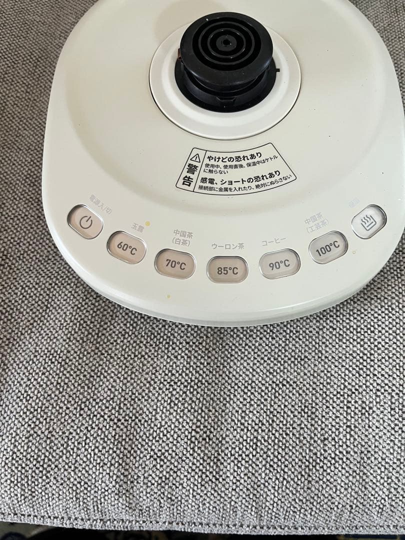 COSORI 電気ケトル ホワイト 温度調整機能付き