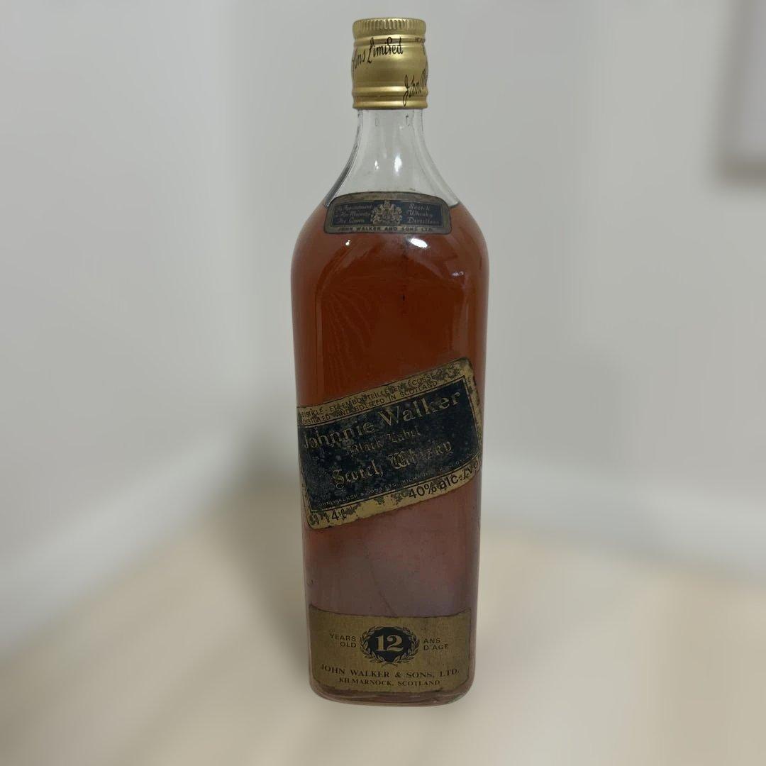 ジョニーウォーカー　JOHNNIE WALKER 12年ウィスキー　酒　お酒