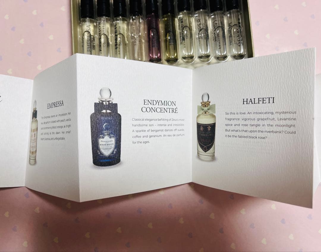 英国王室御用のペンハリガScentLibrary香水セット機内限10月購入値下げ