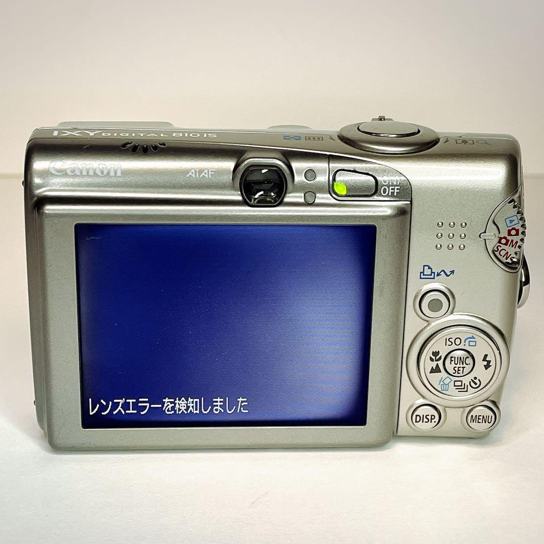 Canon IXY DIGITAL 810 IS シルバー 【ジャンク】