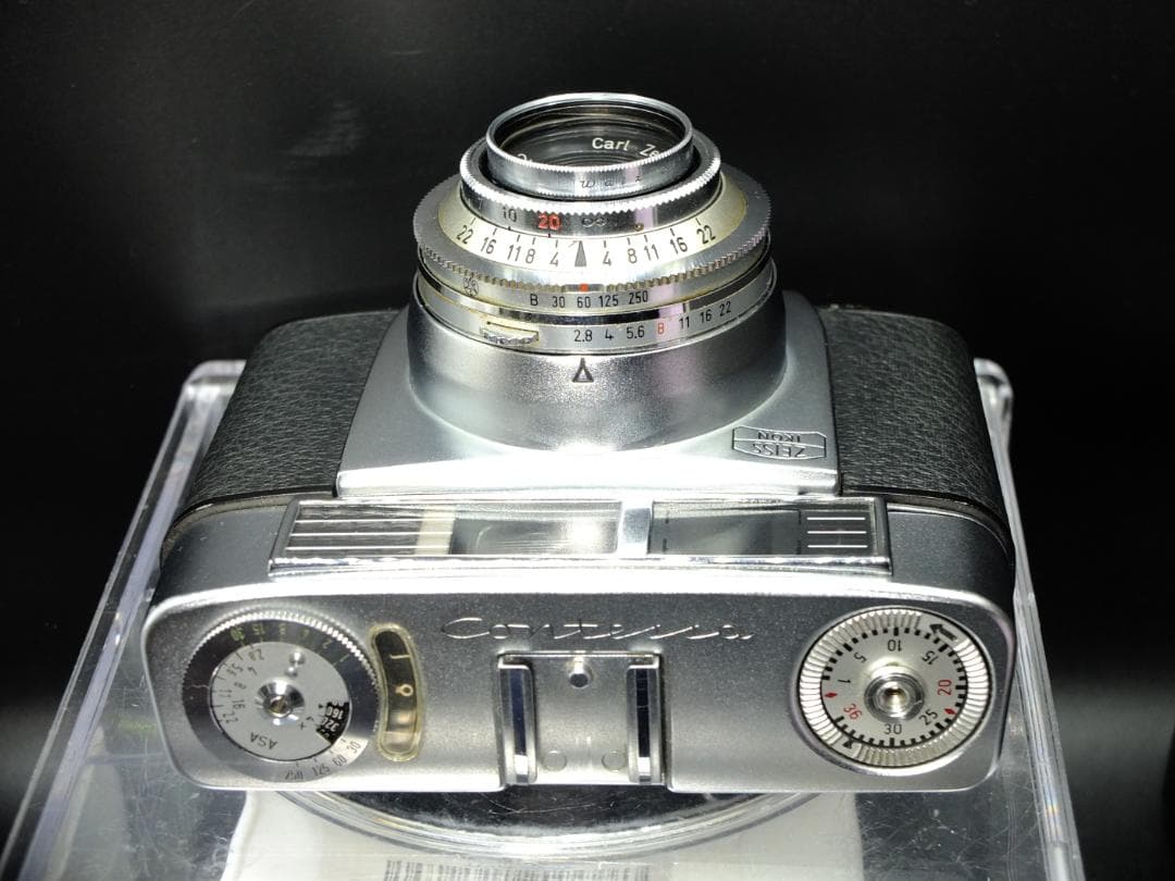 【実写確認整備品】ZEISS IKONコンテッサ／テッサー50mmf2.8付