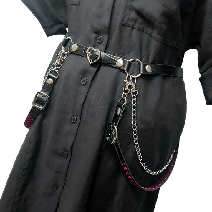 妄毒ハーネスベルト『アルストロメリア』(♡バックル)