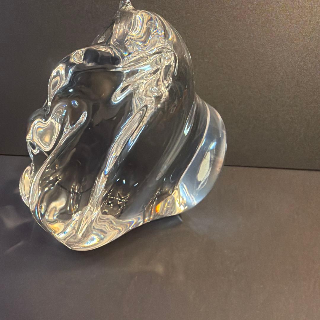 Lead Crystal ブルドッグ　西ドイツ