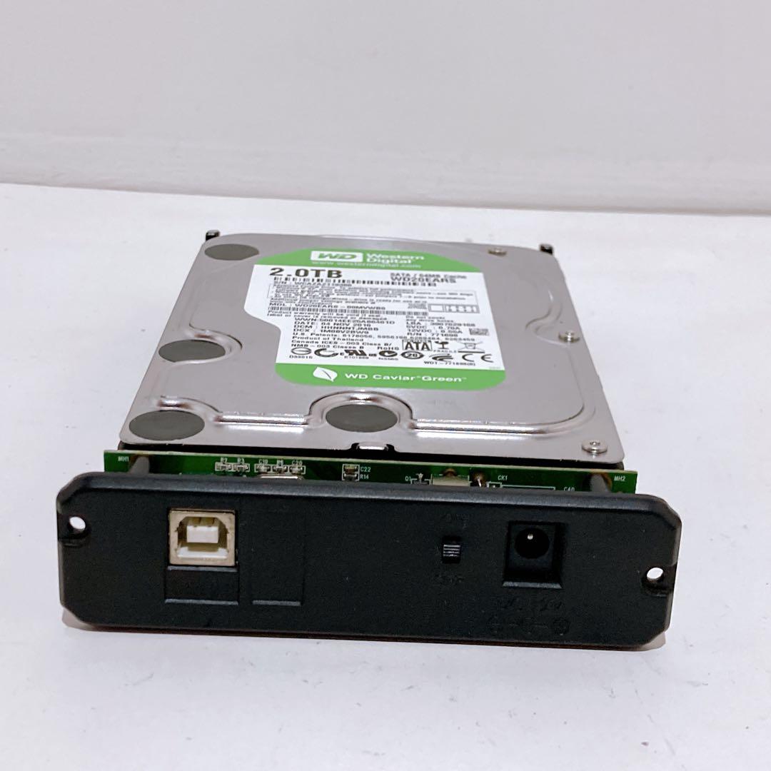 【ケーブル付き】WD WD20EARS 3.5インチ HDD 2TB