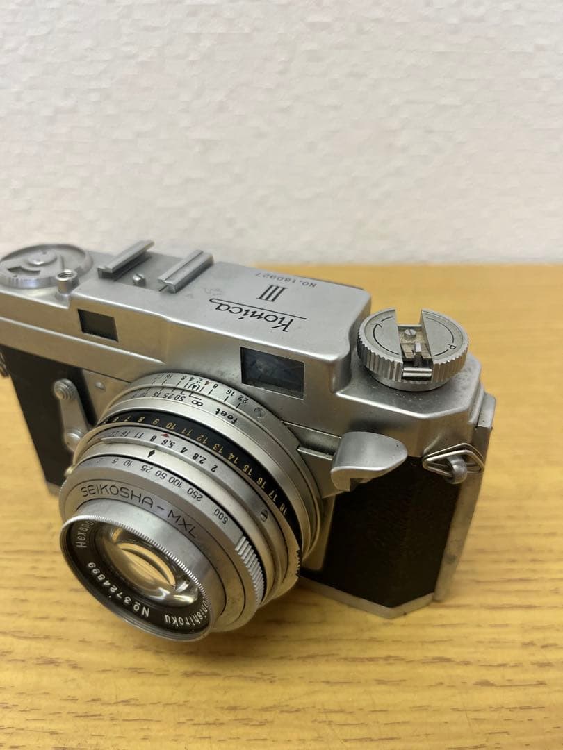 Konica Ⅲ レンジファインダー カメラ ダブルストローク ヴィンテージ