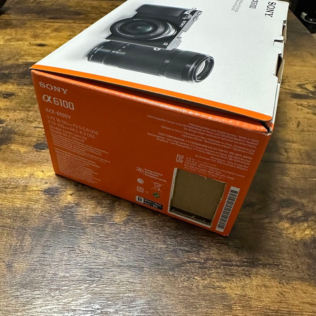 SONY α6100 ミラーレス一眼カメラ ダブルズームレンズキット