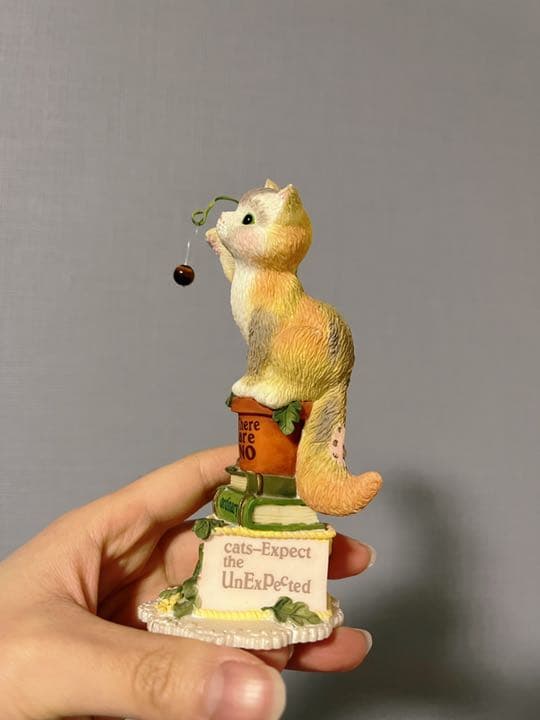 calico kittens enesco 猫　置物　チェリッシュドテディーズ